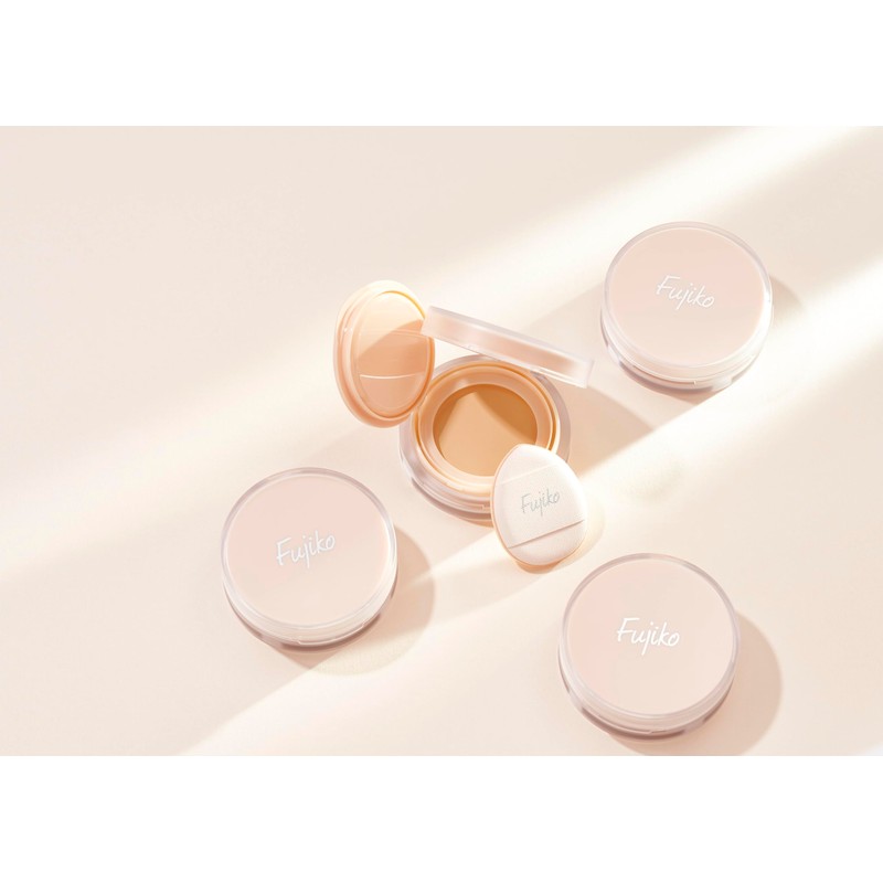Fujiko Repair Pact 01 Light Beige, 0.1 oz (4.5 g)