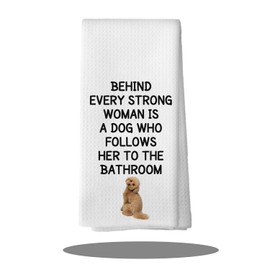 ARPTCN Poodle Dog Gifts Kitchen Bathroom Decor Towels 16″×24″,Dog Lovers Gifts for Girls Mom Women, Funny Poodle Bathroom Kitchen Dish Hand Towels,Poodle Gifts for The Owners