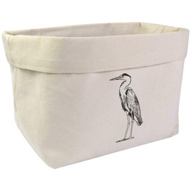 Large 'Heron' Canvas Organiser/Storage Bag (OR00014226)