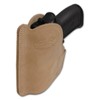 Barsony Tan Leather Gun Concealment Pocket Holster for S&W Bodyguard