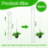 4 Pcs Hanging Chains Plant Hanger Extender Indoor Hanging Planter