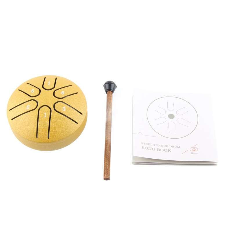Handpan Drum Professional Mini 6 Note Worry Free Tongue Drum