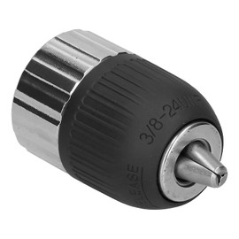 Walfront 3/8-24UNF Drill Chuck for Impact Wrench Drill 2-13 mm Drill Adapter Hole Drill Chuck Made of Steel for Hammer Drills, Drills, Grinders