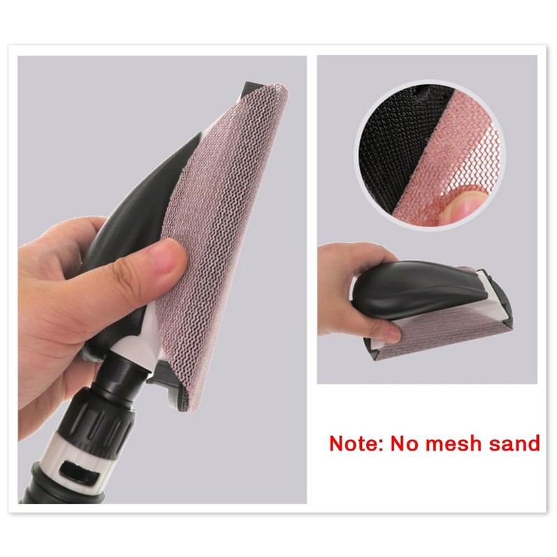 Byttlerom Hand Sanding Block Kit with Replacement Pad Hook and