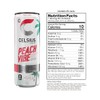 CELSIUS Bebida deportiva Sparkling Peach Vibe, sin azúcar, 12 oz.