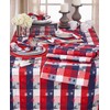 Checkered Placemats With Stars Design (Set of 4)
