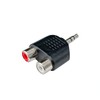 Fuji Parts 3.5mm Stereo Mini Plug (Male) to RCA Pin