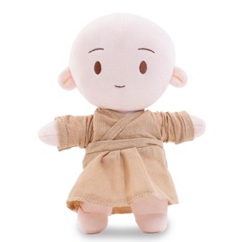 GADXV Monk Plush 8in, Stuffed Plush Figure Monk Stuffed Toys for Kids, Plush Monk Dolls Gift for Birthdays, Christmas for Kids