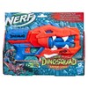 Nerf DinoSquad Raptor Slash Blaster, 6 Dart Rotation barrel, Quick
