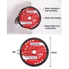 Casaverde Diamond Metal Cutting Blade 3 x 3/8 Inch，Diamond Cutting