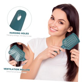 Ipetboom 2pcs Detangling Massaging Hair Brushes Hollow Out Design for Wet and Dry Use Suitable for Hair Types Stylish and Colors Easy to and Store