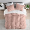 Pinch Pleat Comforter Set King – 3-Piece Bedding Set with