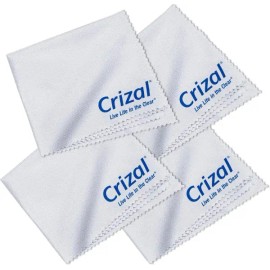 Krizal 크리잘 안경 클리닝 천 ？ 프리미엄 극세사 4팩 AR 렌즈에 가장 안전한 스크린 및 카메라에 대한 의사 추천 [Cloth 4 Pack (3 Standard 1xl)] Krisal Glasses Cleaning Cloth ? Premium Microfiber 4-Pack Recommended by Doctors for the Safest Screen and Camera for AR Lenses [Cloth 4 Pack (3 Standard 