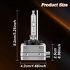 RDYCT D3S Xenon HID Headlight Bulbs 35W 6000K Bright Diamond