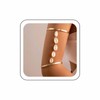 Cybche Boho Upper Arm Cuff Bangle Bracelet Gold Shell Tassel