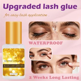 Flomitta Lash Clusters Kit 10-16mm Natural Cluster Eyelash Extensions Kit 640pcs Wispy Eyelash Clusters with Lash Glue & Lash Applicator & Lash Remover (20-50P, D curl)