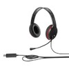 Buffalo BSHSHUS305BK PC Headset USB Connection with Large Driver Black
