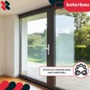 KOTARBAU® Door Handle Set 72 mm Long Plate White Profile