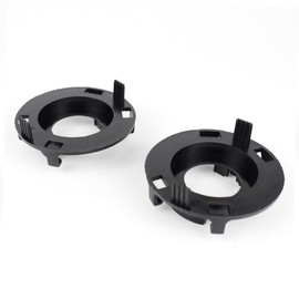 Unifizz H7 LED Bulb Retainer Holder 2pcs Headlight Adapter Base Holder for Hyundai Mistra