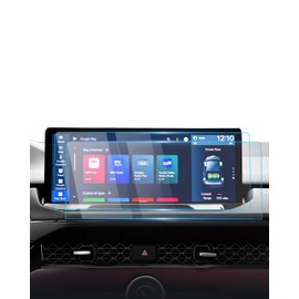 Karltys [Upgrade] 2 Pack 2023~2025 Honda Accord Hybrid 12.3-Inch Screen Protector [No Glare & Fingerprint] for HD Touchscreen Navigation Protective Film Tempered Glass Cover