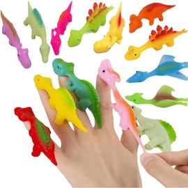 EIH1 Rocket Toy for Children, Decompression Plane for Children, Slime Children, Funny Flying Dinosaur Toy, Dinosaur Party Toy for Children, Gift Toy (15 Pieces), a