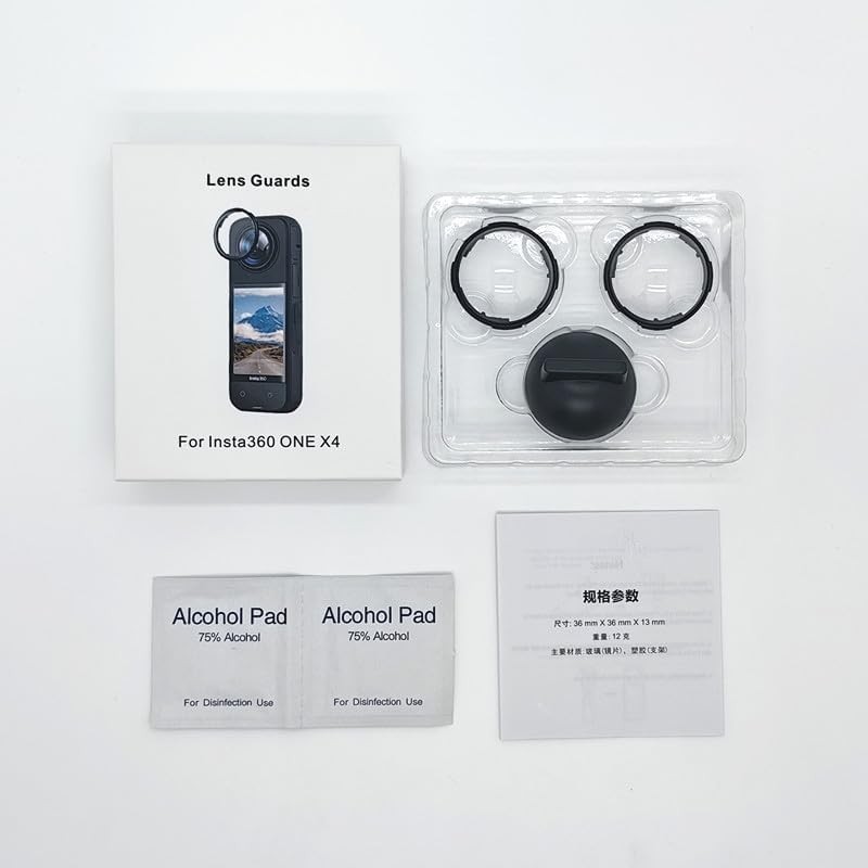 MotuTech Lens Protector for Insta360 X4 Lens Protection Accessory Lens