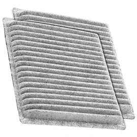 Zreneyfex 2 Pack 7T4Z19N619B Cabin Air Filters, Activated Carbon Air Filter, Replacement for Ford Edge V6 3.5 2007-2014, Replacement for Mazda CX-9 V6 3.5 2007-2007