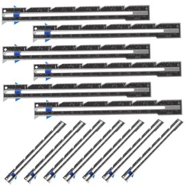 SEWACC 12Pcs Sewing Gauge Sliding Gauge Button Quilting Ruler for Beginners Durable Sewing Ruler for Accurate Measurements DIY Projects