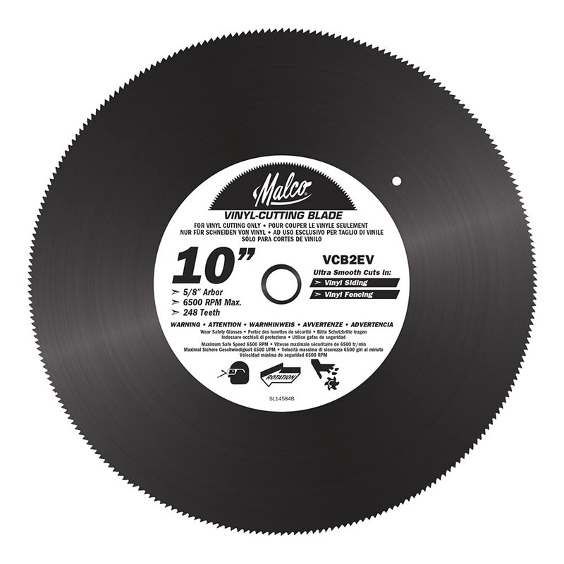 Malco VCB2 EV 10 in. Vinyl Siding and Fencing Cutting