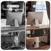 Under Desk Cable Management Tray No Drill, 17" Cable Organizer