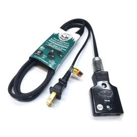 Northwest Trade Post Small Appliance Replacement Power Cord for Vintage Open Hearth Rotisserie Broiler Toaster Roaster Oven Fryer and Appliances with 1-1/16" Center to Center Spaced Contacts