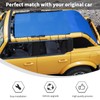 Linskip Full-Length Sunshade Compatible with Ford Bronco & Bronco Raptor