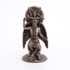 Veronese Design 8 1/2 Inch Baphomet Sitting on The Globe