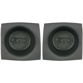 Install Bay Speaker Baffle 6 1/2 Inch Round Small Frame Pair -VXT65