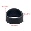 Soft Rubber Eyepiece Eye Shield 28mm-37mm Eyes Guard Cups for