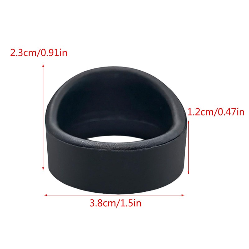 Soft Rubber Eyepiece Eye Shield 28mm-37mm Eyes Guard Cups for