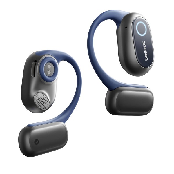 Baseus Open-Ear Headphones, Hi-Res Wireless Audio with LDAC, Rich Bass,