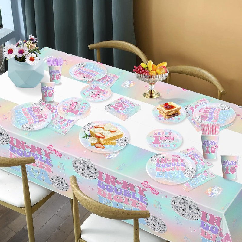 Yingoto Yingoto 169pcs 10th Birthday Decorations for Girl, Double Digits