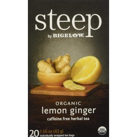 Bigelow Tea Steep Lemon Ginger Organic, 1.6 oz