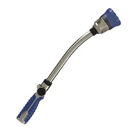 Thumb Control Garden Hose Wand, 8 Spray Patterns, Dual Shower Design, Adjustable Flow Nozzle for Outdoor Watering