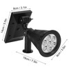 7LED Solar Light Intelligent Outdoor Garden Spotlight Lawn Lamp Landscape
