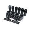 Mxeol Boat 3 Bow Bimini Top Fittings Hardware Set Black