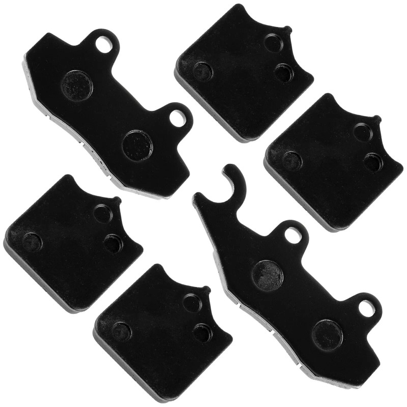 Caltric Front and Rear Brake Pads for Triumph Speed Triple