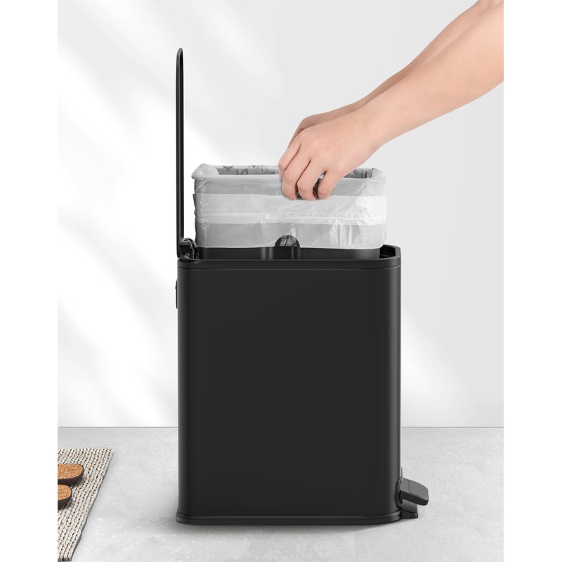 Cesun Code C Drawstring Trash Bags 90 Count, Pre Cut