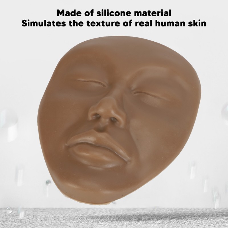 5D Makeup Practice Mannequin Solid Silicone Elastic Soft Microblading Supplies