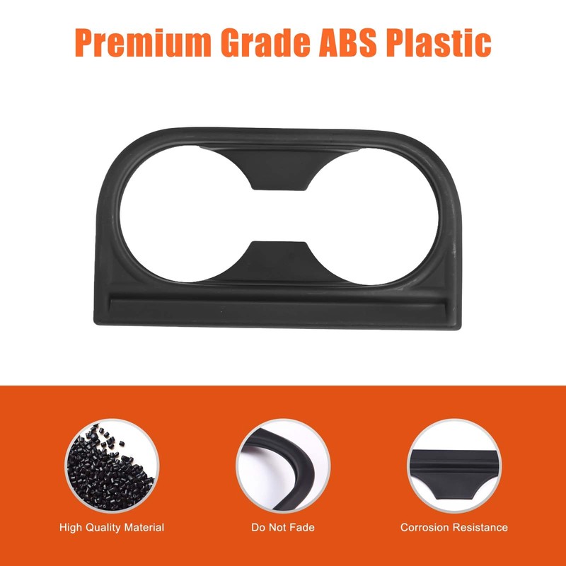 Front Seat Armrest Cup Holder Frame Cover Compatible with Toyota
