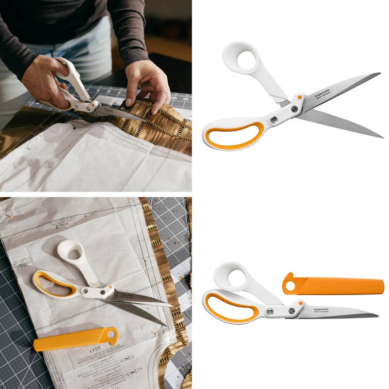 Fiskars 26cm Amplify™ Sewing Scissors – Stainless Steel Blades, Shears