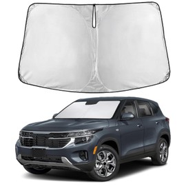 EcoNour Parasol Parabrisas Compatible con Volvo XC60 2018-2024 2025 2026, Visera Parasol para Parabrisas Delantero y Ventana, Protector Solar contra Rayos UV y Calor, Accesorios