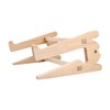 Rumyve Wooden Laptop Stand,Folding Ventilated Laptop Lifter,and Laptop Riser Support