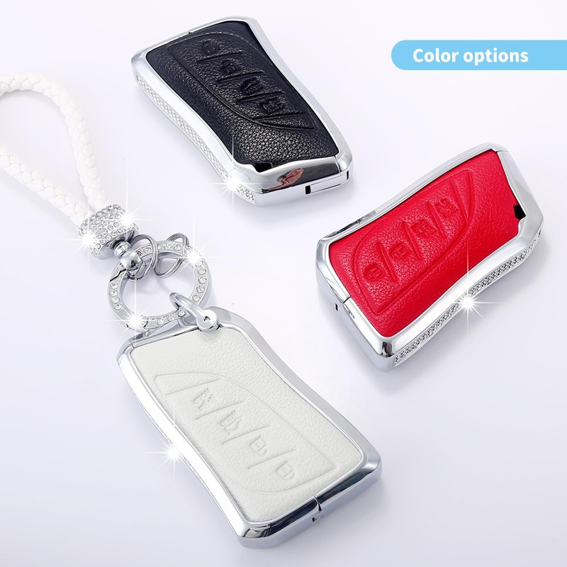 LCXJMWKL for Lexus Crystal Key Fob Cover,Compatible with ES350 ES300h